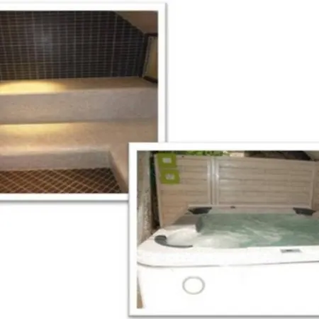 Dans Villa Spa Hammam Sauna Piscine, 5 Chambres * 주앙레핑